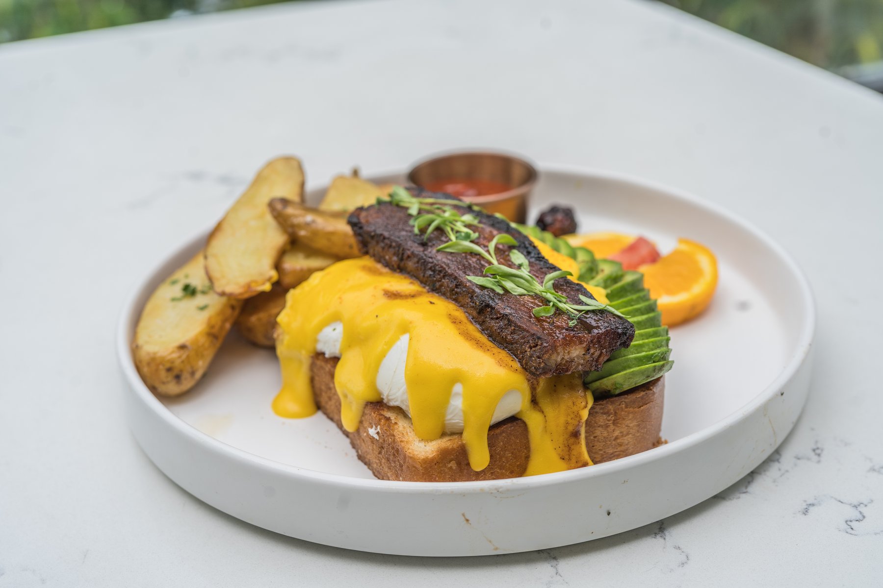 Pork Belly Benedict