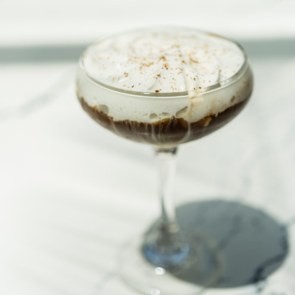 Marquesitas Espresso Martini cocktail at Coco Maya Little Italy San Diego