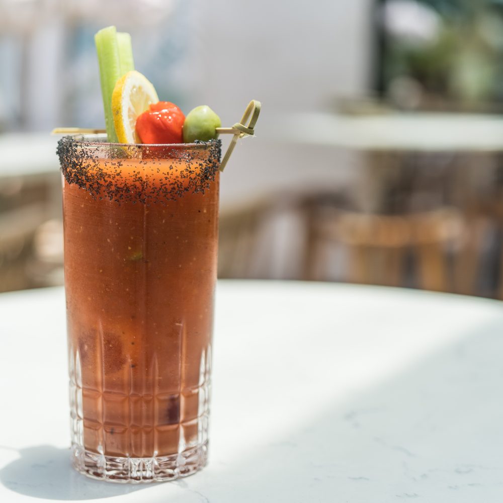 Bloody Maya — brunch drinks at Coco Maya Little Italy San Diego