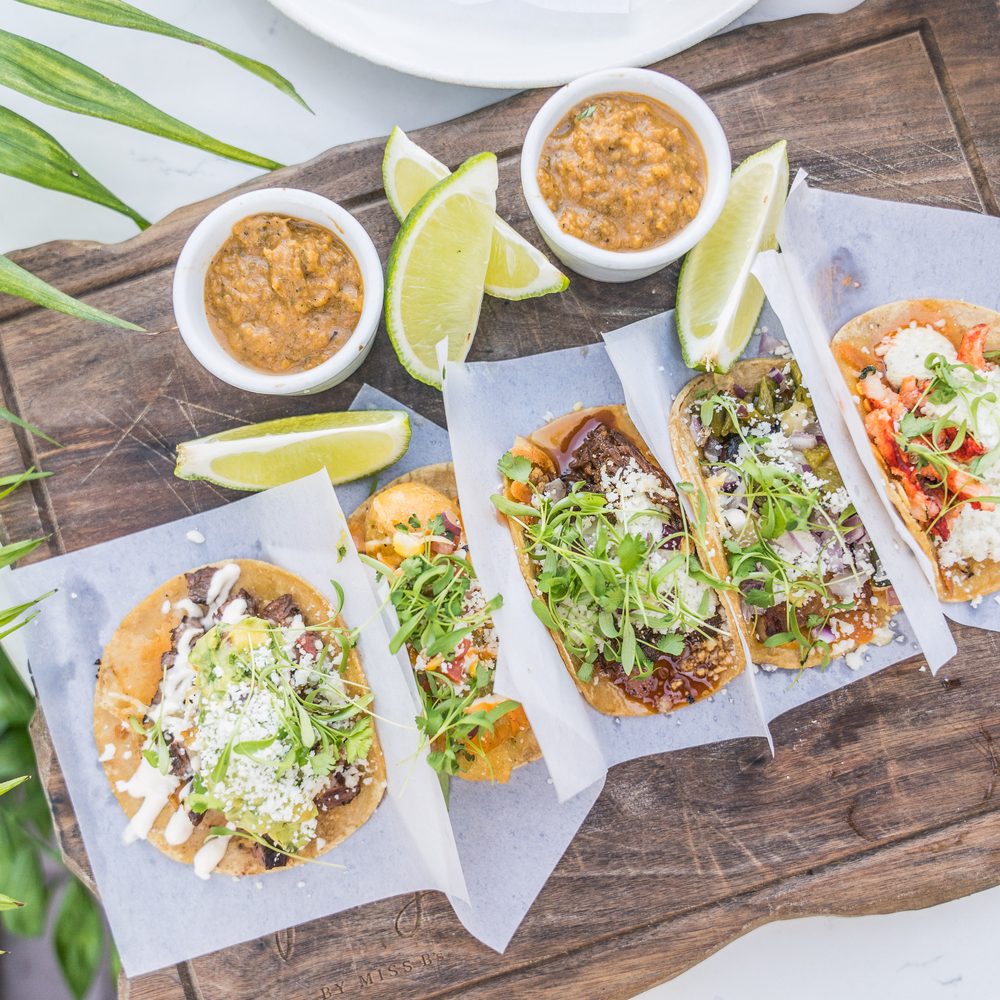 Tacos at Coco Maya San Diego Little Italy