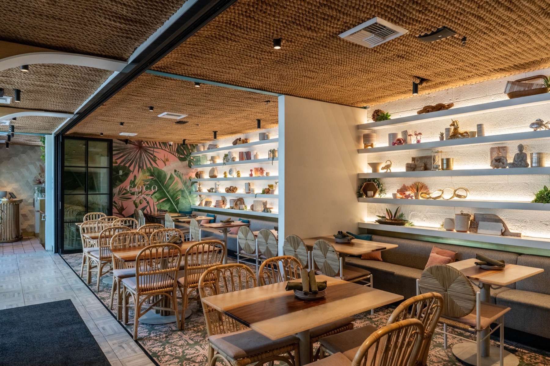 Private dining room at Coco Maya Little Italy San Diego